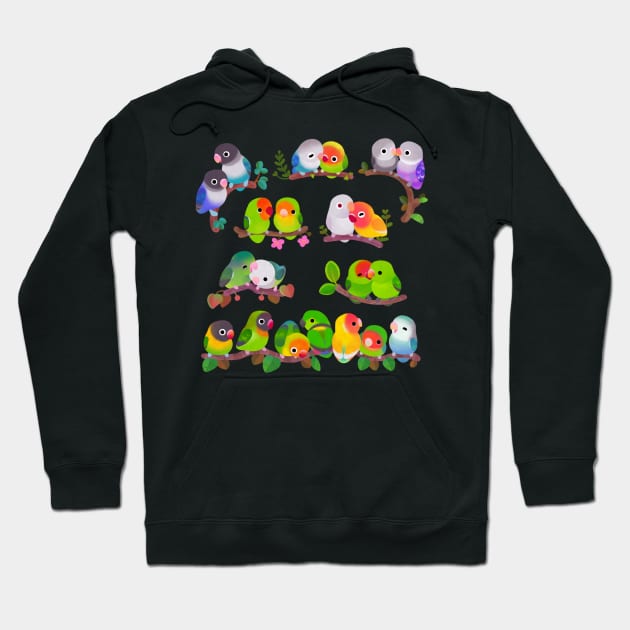 Lovebird Hoodie by pikaole